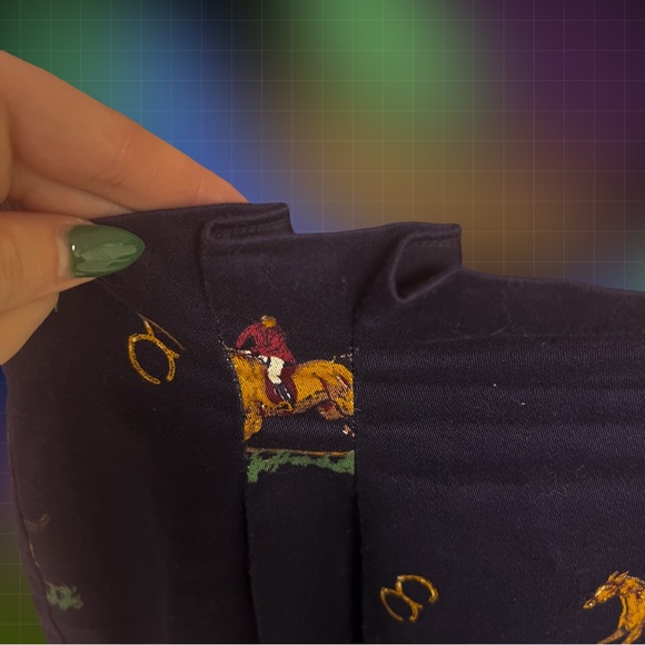 Cullinane dark navy equestrian horses skirt - Picture 5 of 9